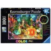 Puzzle cenusareasa si dovleacul fermecat 100 piese starline lumineaza in, Ravensburger