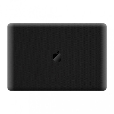 Folie Skin Compatibila cu Apple MacBook Pro 13 (2020) - Wrap Skin Texture Matrix Black foto