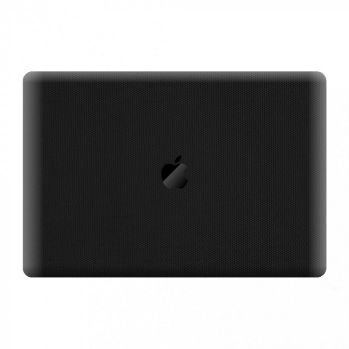 Folie Skin Compatibila cu Apple MacBook Pro 13 (2018/2019) - Wrap Skin Texture Matrix Black