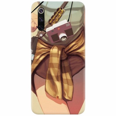 Husa silicon pentru Xiaomi Mi 9, Photograph Girl foto