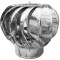 Capac Terminal Rotativ Cos de Fum INOX Bg 130mm - 651814