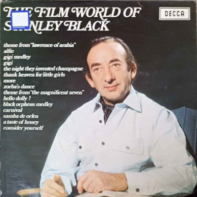 Disc vinil, LP. The Film World Of Stanley Black-Stanley Black Conducting The London Festival Orchestra, Chorus foto