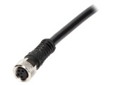 Conector M8 mamă PIN 4 cu cablu Nano-Change