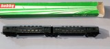 2 vagonase PT. TRENULET ELECTRIC SCARA TT / 12 MM supraetajat supraetajate articulat, TT - 1:120, Locomotive, Tillig