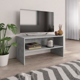 vidaXL Comodă TV, gri beton, 80x40x40 cm, PAL