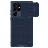 Husa pentru Samsung Galaxy S22 Ultra 5G S908, Nillkin, Textured S, Bleumarin