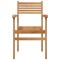 Scaun 8 buc. Maro Lemn solid de tec - 5