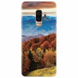 Husa silicon pentru Samsung S9 Plus, Autumn Mountain Fall Rusty Forest Colours