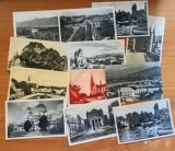 Lot 85 carti postale alb-negru straine Circulate