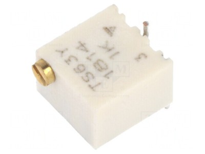 Potenţiometru SMD 1k&amp;Omega; 250mW orizontal multitură foto