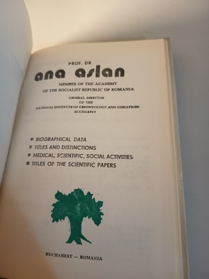 Ana Aslan rara foto