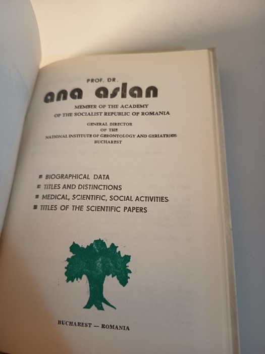 Ana Aslan rara