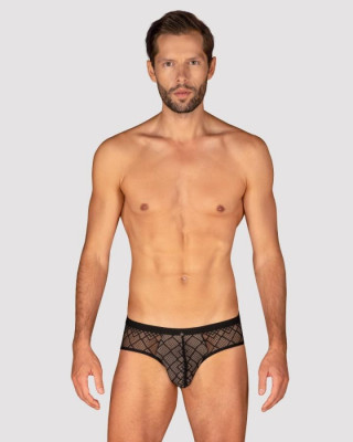 Chiloti Barbati Jockstrap Severio, Negru, L/XL foto