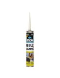Adeziv Etansare Poliuretanic Bison PU Flex Negru 300ml, Constructii, Reparatii, Interior/Exterior, Elastic si Rezistent