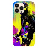 Husa compatibila cu Apple iPhone 15 Pro Max model Colorful spray paint, Silicon, TPU, Viceversa, Transparent, Carcasa