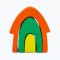 Set handmade Marc toys, Casuta din povesti Portocaliu