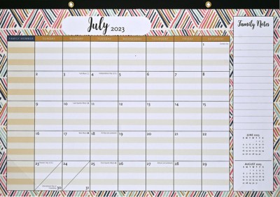 2024 Family Desk Pad Calendar foto