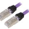 Patch Cord S/FTP 10Gig LSZH Violet 3m