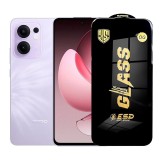 Folie de Protectie pentru Oppo Reno13 F, TEO, Sticla Securizata ESD, Margini Negre, Rezistenta la Zgirieturi, Antistatica, 0.35 mm, Transparenta