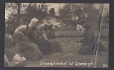 Fotografie tip carte Postala - WW1 Romania Vrancea Ciorasti - Torcatoare - Port Popular