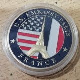 M3 C25 - Tematica militara - Armata USA - Ambasada USA din Paris, Europa