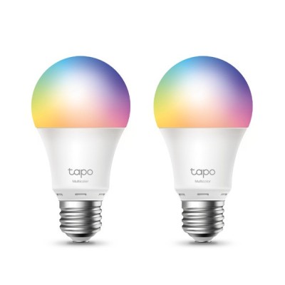BEC LED wireless TP-LINK, 800lm, 8.7W, E27, intens reglabila, ctr prin smartph.cu apl.Tapo, ajustare auto a luminii in fct. de mom zilei- diferite cul foto