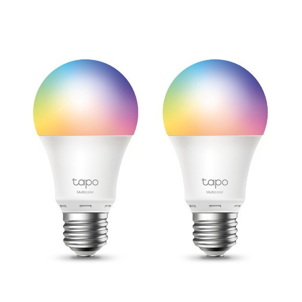 BEC LED wireless TP-LINK, 800lm, 8.7W, E27, intens reglabila, ctr prin smartph.cu apl.Tapo, ajustare auto a luminii in fct. de mom zilei- diferite cul