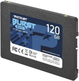 SSD PATRIOT, BURST ELITE, 120 GB, 2.5 inch, S-ATA 3, 3D QLC Nand, R/W: 450/320 MB/s, 45506952 &quot;PBE120GS25SSDR&quot;