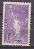 Franta 1936 Statuia Libertatii MI 312 MNH