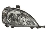 Far Mercedes Clasa ML (W163) 09.2001-07.2005 TYC partea Dreapta, tip bec H7+H7, cu lupa