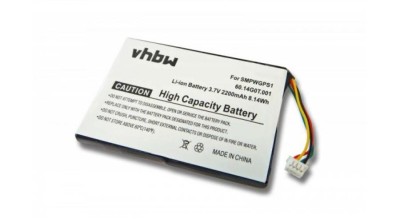&amp;Icirc;nlocuire baterie GPS VHBW pentru SMPWGPS1 - 2200mAh, 3.7V foto