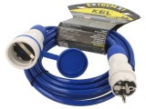 Prelungitor alimentare 5m 16A albastru