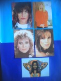 HOPCT LOT NR 1342 -ACTORI / ARTISTI-5 CARTI POSTALE-NECIRCULATE