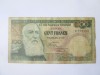 Rară! Belgian Congo:Ruanda și Urundi 100 Francs 1955 regele Leopold al II-lea al Belgiei,bancnota din imagini la cel mai mic preț