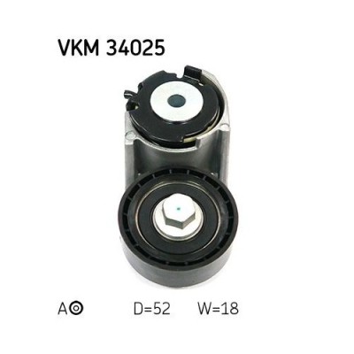 SKF rola intinzator, curea transmisie foto