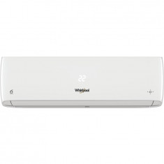 Aparat de aer conditionat, Whirlpool SPICR 312W, 12.000BTU, functie de incalzire, Tehnologie 6th sense, Functie de racire turbo, Clasa energetica A++,