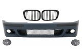 Bara Fata BMW E39 Seria 5 (1995-2003) cu Proiectoare Lumini de Ceata si Grile Centrale Negru Lucios M5 Look Performance AutoTuning