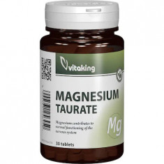 Supliment Alimentar Taurat de Magneziu 30 capsule Vitaking