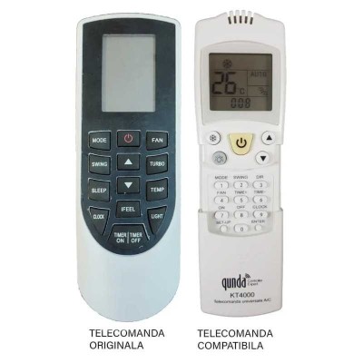 Telecomanda Aer Conditionat GREE YAN1F1 similara cu originalul (383) foto