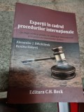 Alexander J. Belohlavek - Expertii in cadrul procedurilor internationale