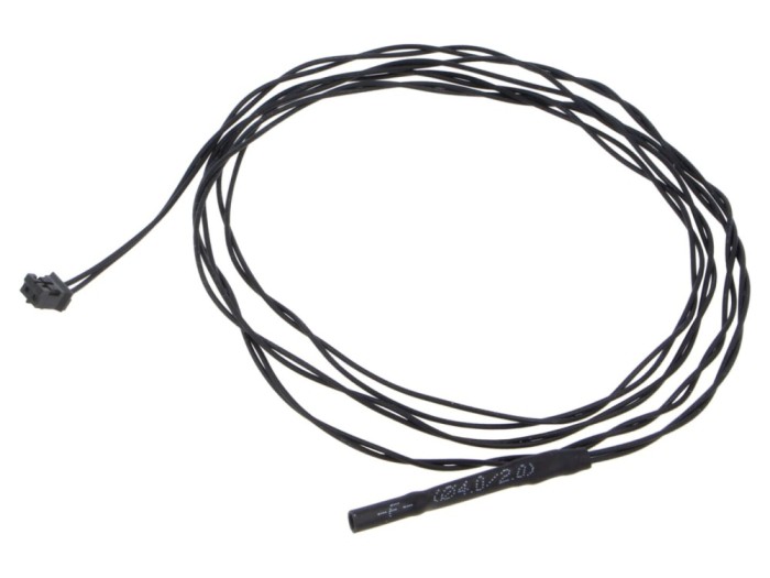Termistor NTC 10k&Omega; TDK-LAMBDA DTX01-0X 1m Plug-In