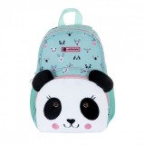 Ghiozdan cu un compartiment, AstraBag, Panda