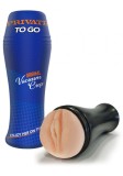 Masturbator compact cu design realist Original Vacuum Cup To Go 18cm, PRIVATE