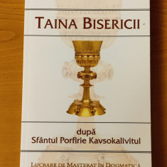 Ieromonahul Sava Aghioritul - Taina Bisericii după Sf. Porfirie Kavsokalivitul