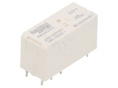 Releu Electromagnetic DPDT 230VAC 8A PCB foto
