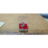 Martisor Brosa cu pietre albastre