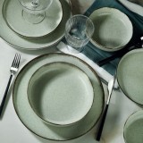 Cumpara ieftin Set farfurii servire, 18 bucati Brizioia Savannah Verde 27x27x2.5 cm