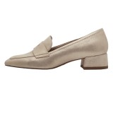 Pantofi dama, din piele naturala, Tamaris, 1-24309-42-179, auriu
