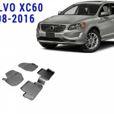 Covorase auto cauciuc dedicate VOLVO XC60 (2008 - 2016) - 5 buc