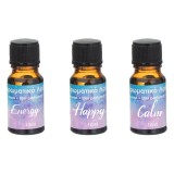 Set 3 uleiuri parfumate, 10ml fiecare, Arome: Calm, Energy, Happy, CMCLASS
